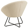Center fauteuil beige.