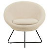 Center fauteuil beige.