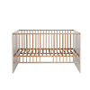 MatsBaby kinderbed 1 open vak wit.