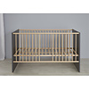 MatsBaby kinderbed 1 open vak grijs.