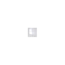 AmandaMandoBea badkamerkast 2 deuren wit, wit hoogglans.