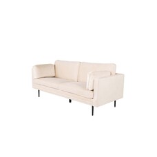 ebuy24 Boom bank 3 persoons velours beige.