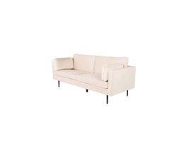 ebuy24 Boom bank 3 persoons velours beige.