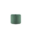ebuy24 Peg poef Ã˜46cm velours groen.