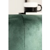 ebuy24 Peg poef Ã˜46cm velours groen.