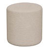 ebuy24 Ejby poef bouclÃ© Ã˜34cm beige.