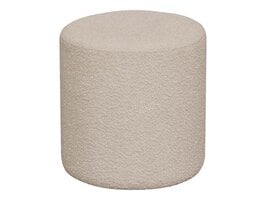 ebuy24 Ejby poef bouclÃ© Ã˜34cm beige.