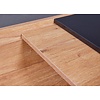 ebuy24 Filora salontafel met opslag grijs, Artisan eik decor.