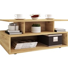 ebuy24 Esila salontafel 4 planken eik decor.