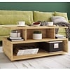 ebuy24 Esila salontafel 4 planken eik decor.