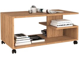 ebuy24 Olus salontafel 4 planken eik decor.