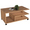 ebuy24 Ralus salontafel 3 planken eik decor.