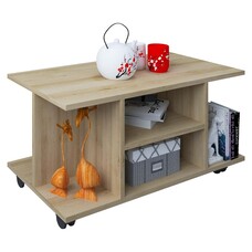 ebuy24 Findula salontafel 4 planken eik decor.