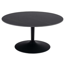 ebuy24 Mitol salontafel Ã˜90cm keramiek zwart.