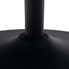 ebuy24 Mitol salontafel Ø90cm keramiek zwart.