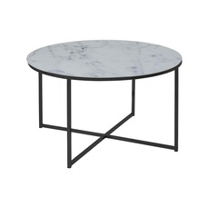 ebuy24 Alice salontafel Ø80cm wit.