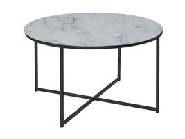 ebuy24 Alice salontafel Ø80cm wit.