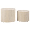ebuy24 Micca salontafel set van 2 stuks. beige.