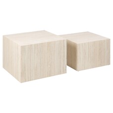 ebuy24 Dicur salontafel set van 2 stuks. beige.