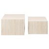 ebuy24 Dicur salontafel set van 2 stuks. beige.