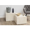 ebuy24 Dicur salontafel set van 2 stuks. beige.
