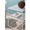 ebuy24 Netz salontafel , bijzettafel wit.