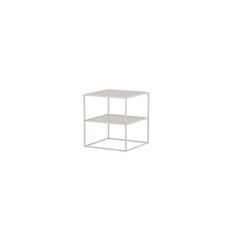 ebuy24 Netz salontafel , bijzettafel beige.