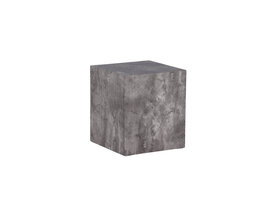 ebuy24 York bijzettafel 40x40x45cm donkergrijs.