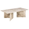 ebuy24 Verte salontafel marmer bruin.