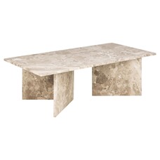 ebuy24 Verte salontafel marmer bruin.