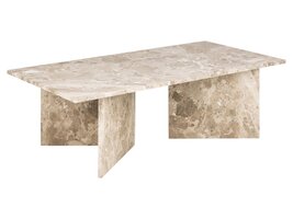 ebuy24 Verte salontafel marmer bruin.