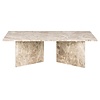 ebuy24 Verte salontafel marmer bruin.