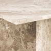 ebuy24 Verte salontafel marmer bruin.