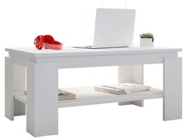 ebuy24 Rolas salontafel 1 plank wit.