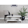 ebuy24 Staal salontafel 101,6x43,2cm wit.