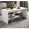 ebuy24 Wisal salontafel 1 plank wit.