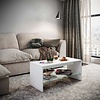 ebuy24 Wisal salontafel 1 plank wit.