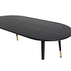 ebuy24 Dipp salontafel 60x120 cm zwart.