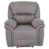 ebuy24 Saranda fauteuil , Recliner met voetsteun grijs.