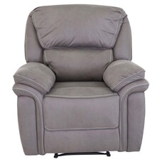 ebuy24 Saranda fauteuil , Recliner met voetsteun grijs.