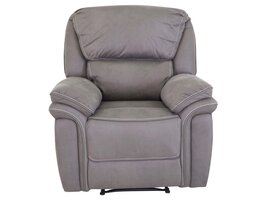 ebuy24 Saranda fauteuil , Recliner met voetsteun grijs.