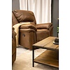 ebuy24 Saranda fauteuil , Recliner met voetsteun bruin.