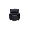 ebuy24 Saranda fauteuil , Recliner met voetsteun zwart.