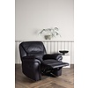 ebuy24 Saranda fauteuil , Recliner met voetsteun zwart.