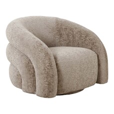 ebuy24 Valleta fauteuil draaifunctie naturel.