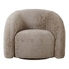 ebuy24 Valleta fauteuil draaifunctie naturel.