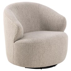 ebuy24 West fauteuil draaifunctie, terugkeer beige.