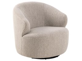 ebuy24 West fauteuil draaifunctie, terugkeer beige.