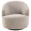 ebuy24 West fauteuil draaifunctie, terugkeer beige.