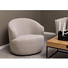 ebuy24 West fauteuil draaifunctie, terugkeer beige.